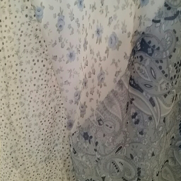 Blue Patterned Dress - Picture 3 of 5